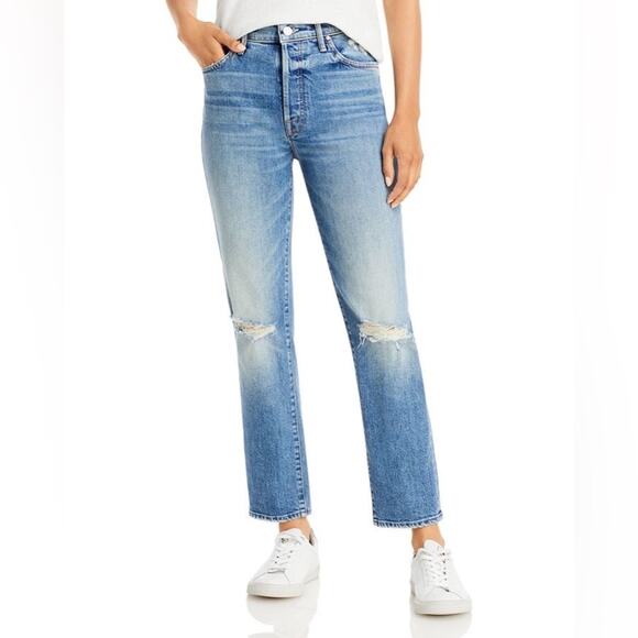 MOTHER Mother Superior The Trickster Ankle Jeans in On Holy Ground Size 26 - Picture 6 of 11